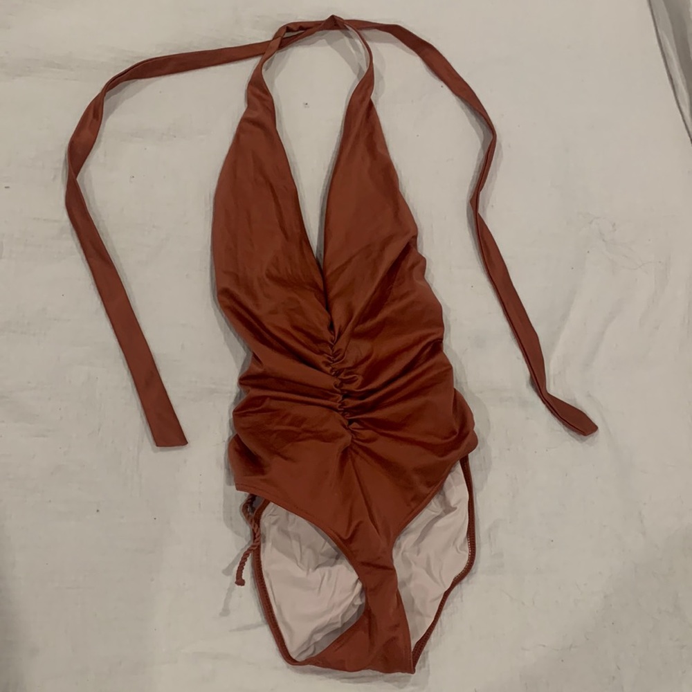 Hot As Hell (We Are HAH) one-piece bathing suit